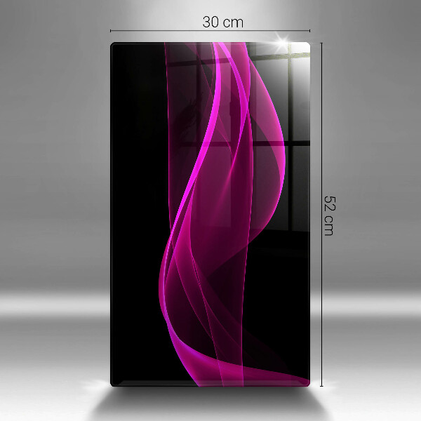 Glashällskydd modern Rosa abstraktion