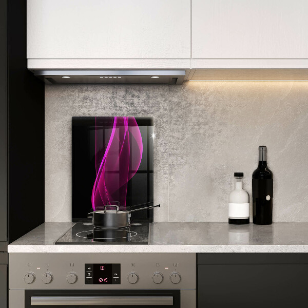 Glashällskydd modern Rosa abstraktion