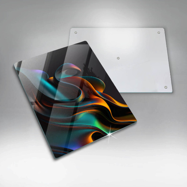 Glashällskydd modern Färgglad abstraktion