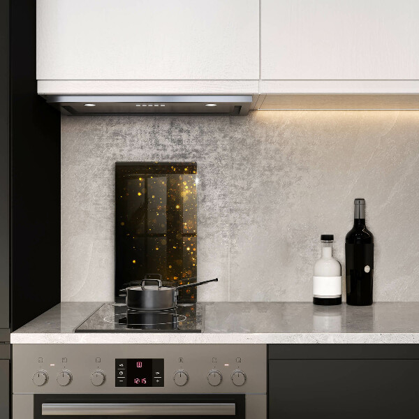 Kokkärlskydd modern Guld glitter