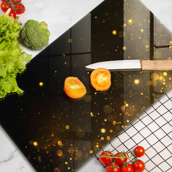 Kokkärlskydd modern Guld glitter