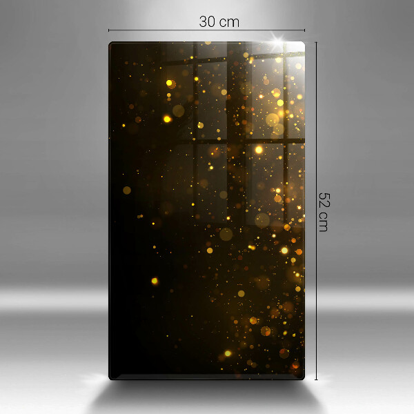 Kokkärlskydd modern Guld glitter