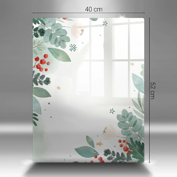 Spisskyddsplatta modern Akvarell blad