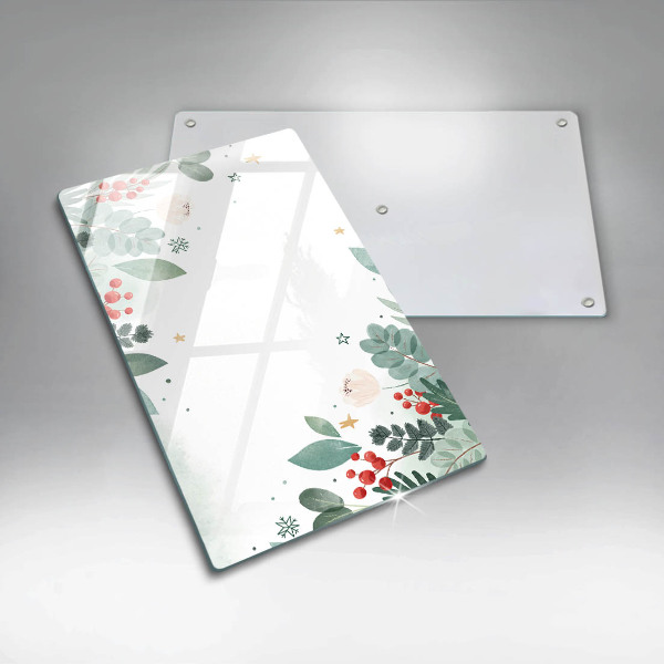 Spisskyddsplatta modern Akvarell blad