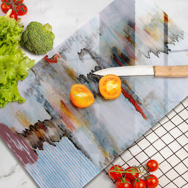 Spisskyddsplatta modern Abstraktionsfärger