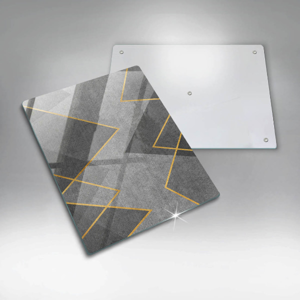 Skydd för induktionsspis modern Skarpa former