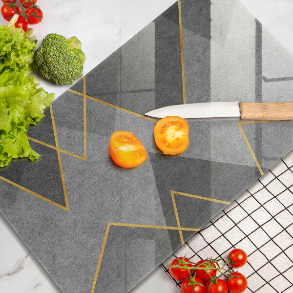 Skydd för induktionsspis modern Skarpa former