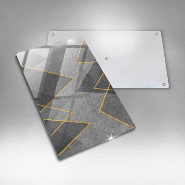 Skydd för induktionsspis modern Skarpa former