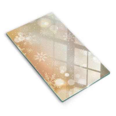 Skydd för induktionsspis modern Snöflingor