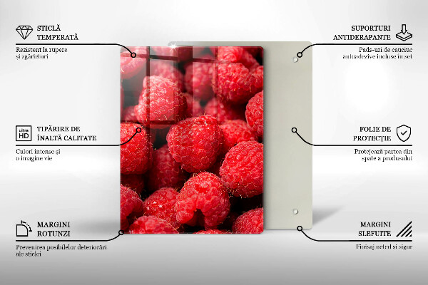 Skydd för induktionsspis modern Hallonfrukt