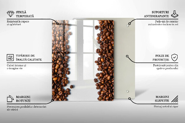 Skydd för induktionsspis modern Kaffebönor