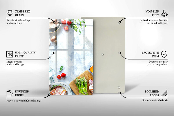 Skydd för induktionsspis modern Ingredienser i köket