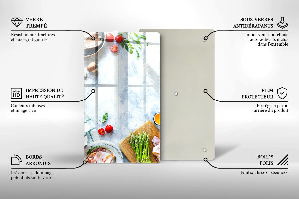 Skydd för induktionsspis modern Ingredienser i köket