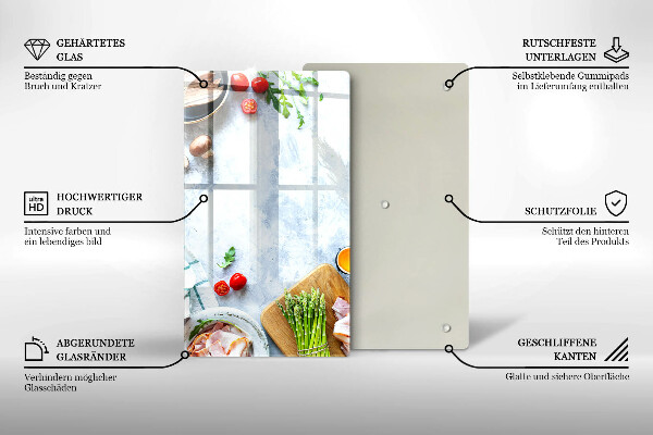 Skydd för induktionsspis modern Ingredienser i köket