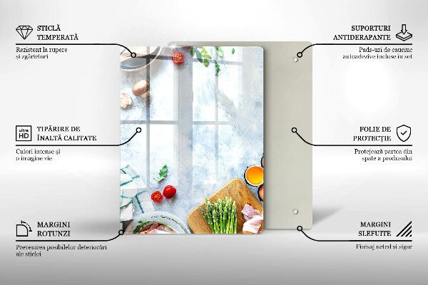 Skydd för induktionsspis modern Ingredienser i köket