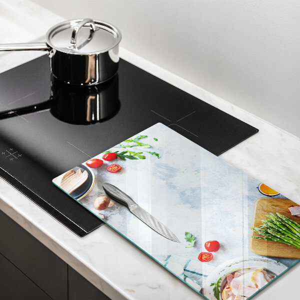 Skydd för induktionsspis modern Ingredienser i köket