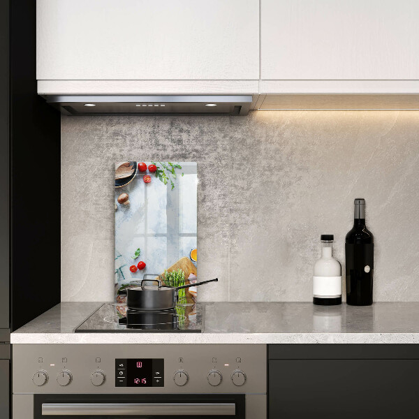 Skydd för induktionsspis modern Ingredienser i köket