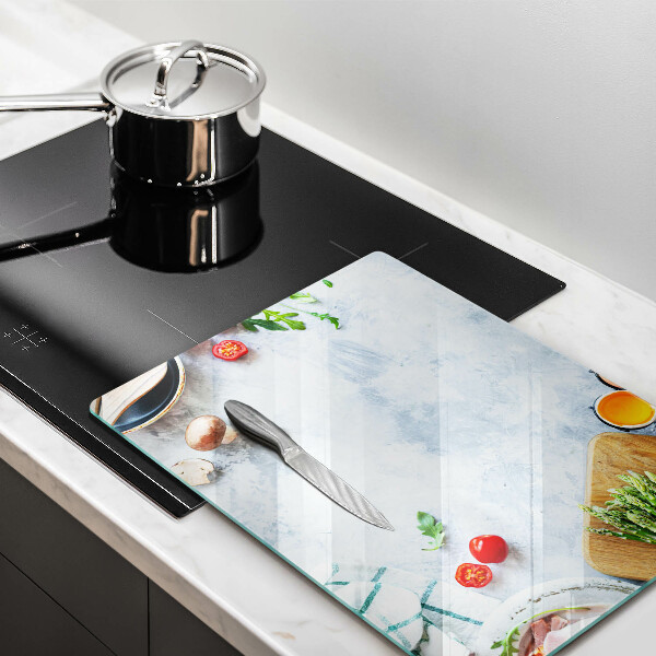 Skydd för induktionsspis modern Ingredienser i köket