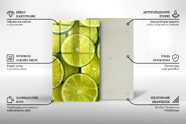 Skydd för induktionsspis modern Limeskivor