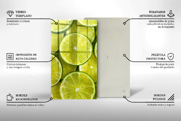 Skydd för induktionsspis modern Limeskivor