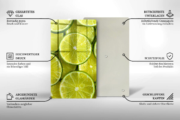 Skydd för induktionsspis modern Limeskivor