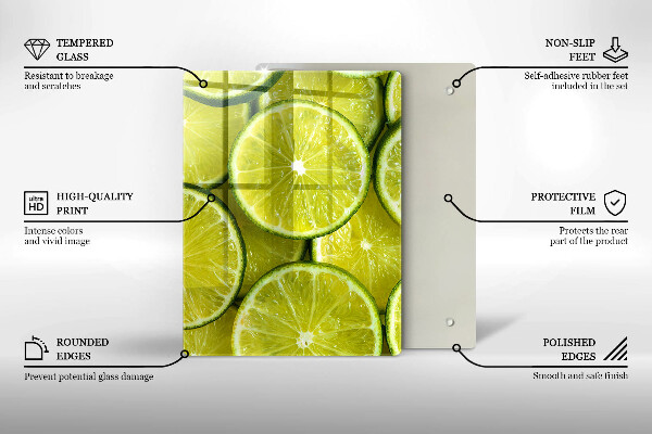 Skydd för induktionsspis modern Limeskivor