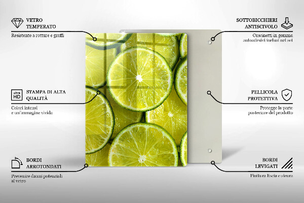 Skydd för induktionsspis modern Limeskivor