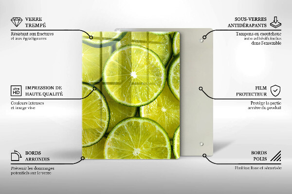 Skydd för induktionsspis modern Limeskivor
