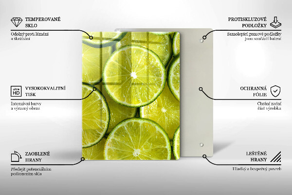 Skydd för induktionsspis modern Limeskivor