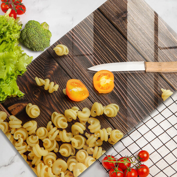 Skydd för induktionsspis modern Pasta på bordet