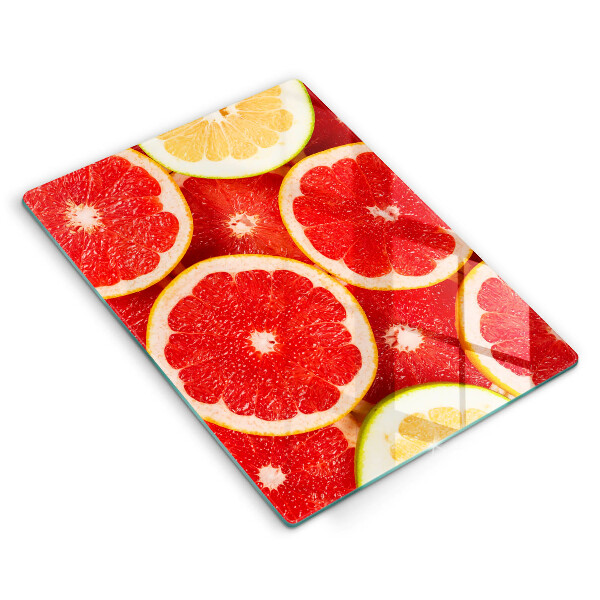 Skydd för induktionsspis modern Grapefruktskivor