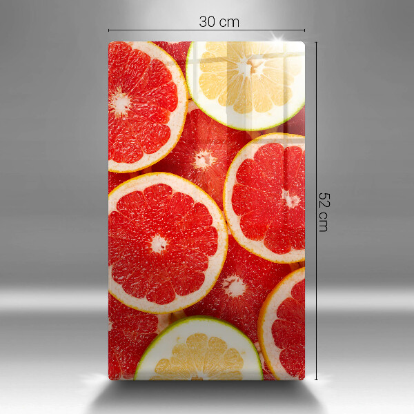 Skydd för induktionsspis modern Grapefruktskivor