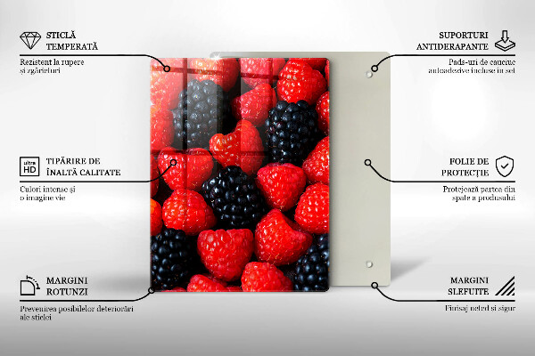 Skydd för induktionsspis modern Hallon och björnbär