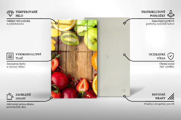 Skydd för induktionsspis modern Färsk frukt