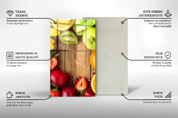 Skydd för induktionsspis modern Färsk frukt