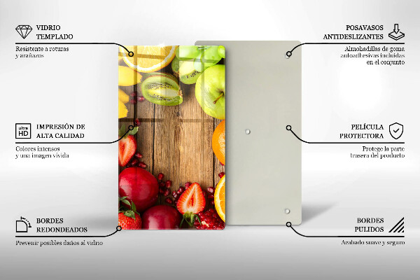 Skydd för induktionsspis modern Färsk frukt