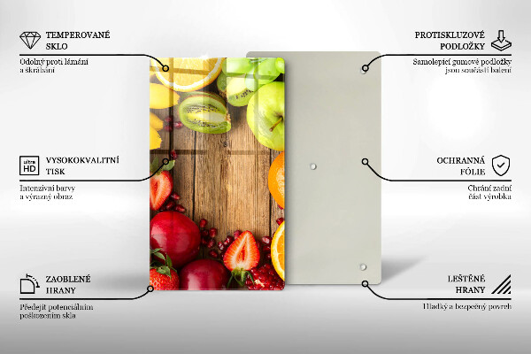 Skydd för induktionsspis modern Färsk frukt