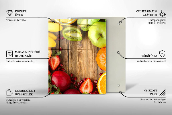 Skydd för induktionsspis modern Färsk frukt