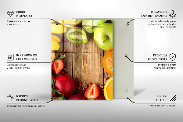 Skydd för induktionsspis modern Färsk frukt