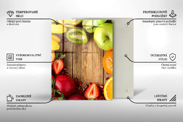 Skydd för induktionsspis modern Färsk frukt