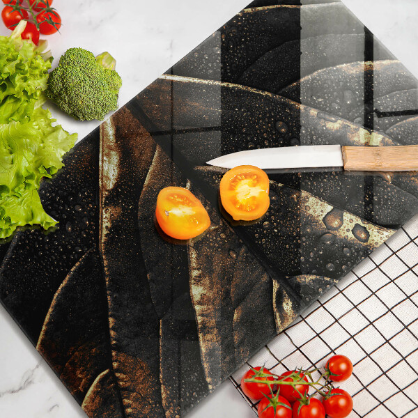 Skydd för induktionsspis modern Bladguld