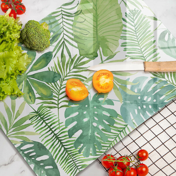 Glashällskydd modern Akvarell boho blad