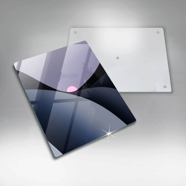 Spisskyddsplatta modern Abstraktionsformer