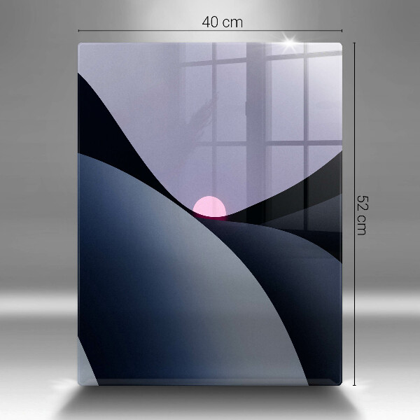 Spisskyddsplatta modern Abstraktionsformer