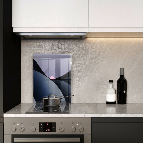 Spisskyddsplatta modern Abstraktionsformer