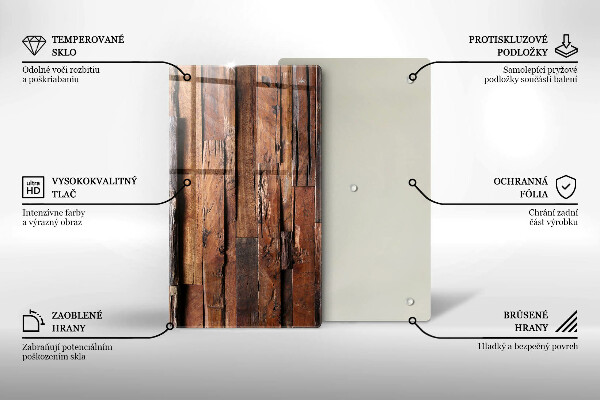 Glashällskydd modern Dekorativa träskivor