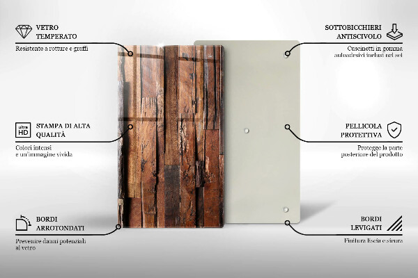 Glashällskydd modern Dekorativa träskivor