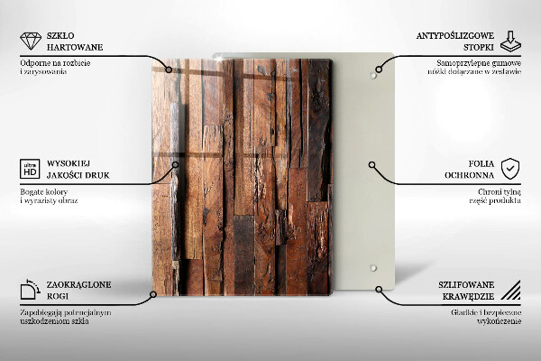 Glashällskydd modern Dekorativa träskivor