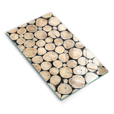 Spisskyddsplatta modern Trästammar