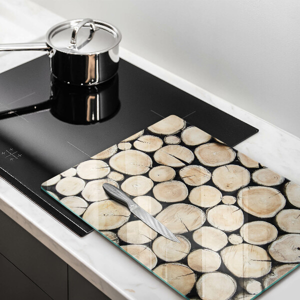 Spisskyddsplatta modern Trästammar